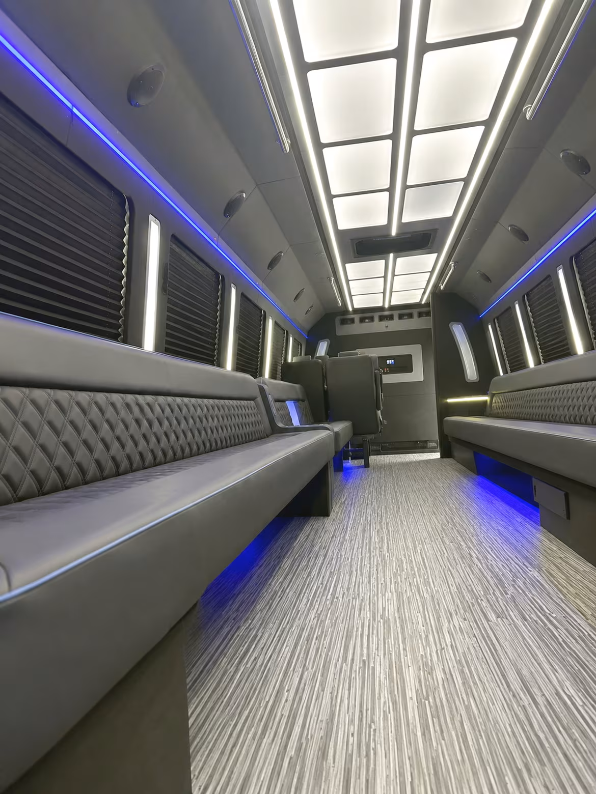 25 Passenger Party Bus Inside