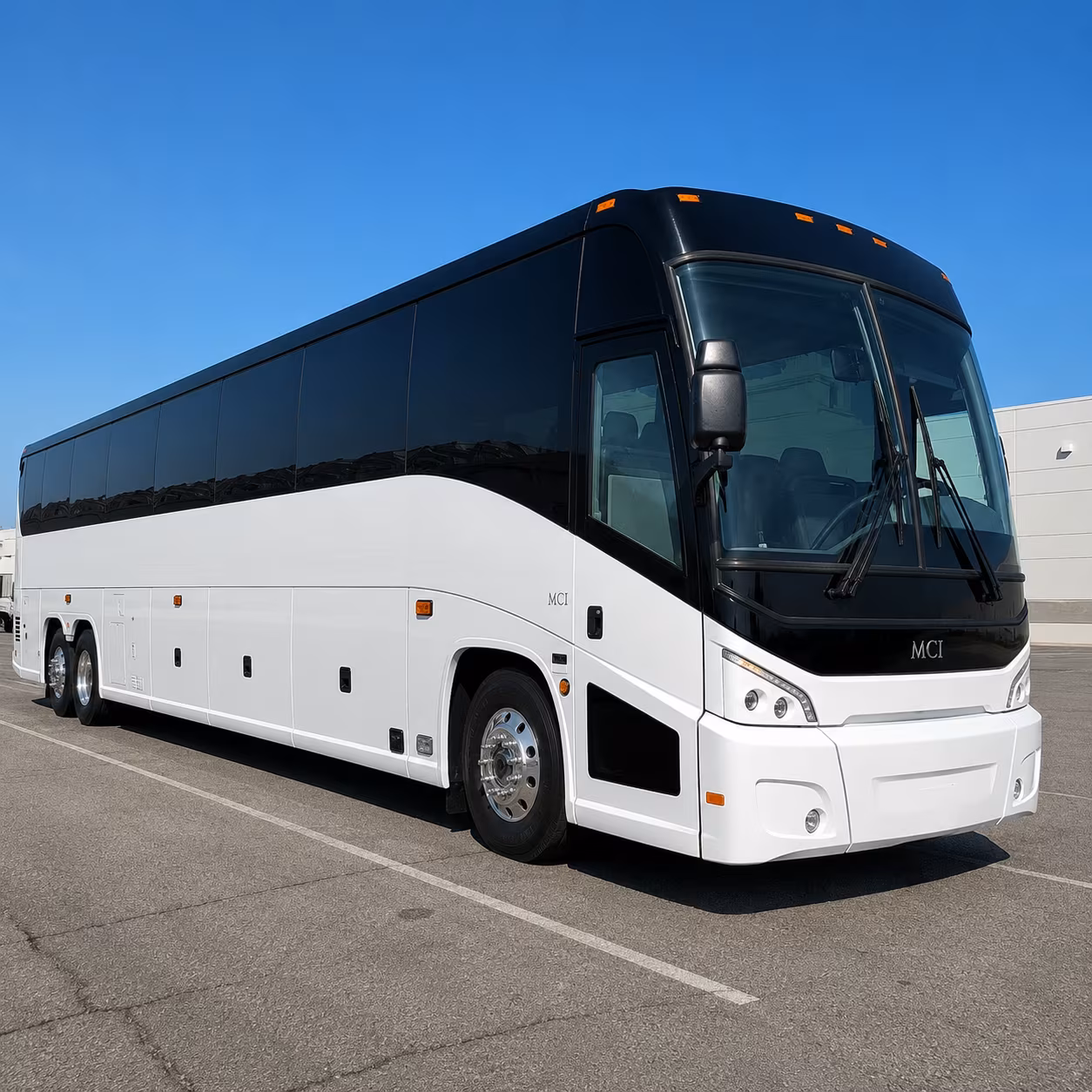 40-56 Passenger Charter Bus Exterior