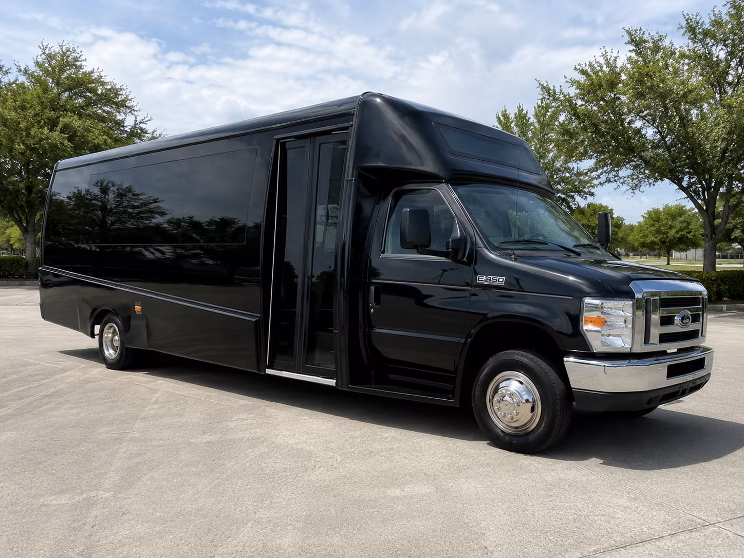 Escondido Airport Shuttle & Transportation party bus exterior