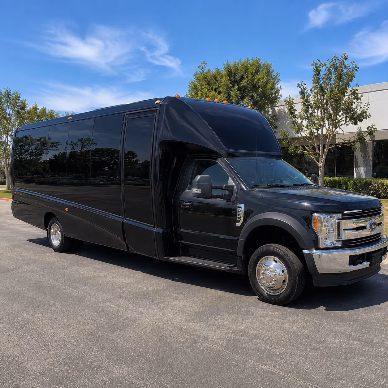 Escondido Concert & Music Festival Transportation party bus exterior
