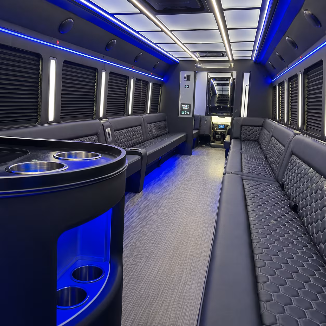 Escondido Concert & Music Festival Transportation onboard seating