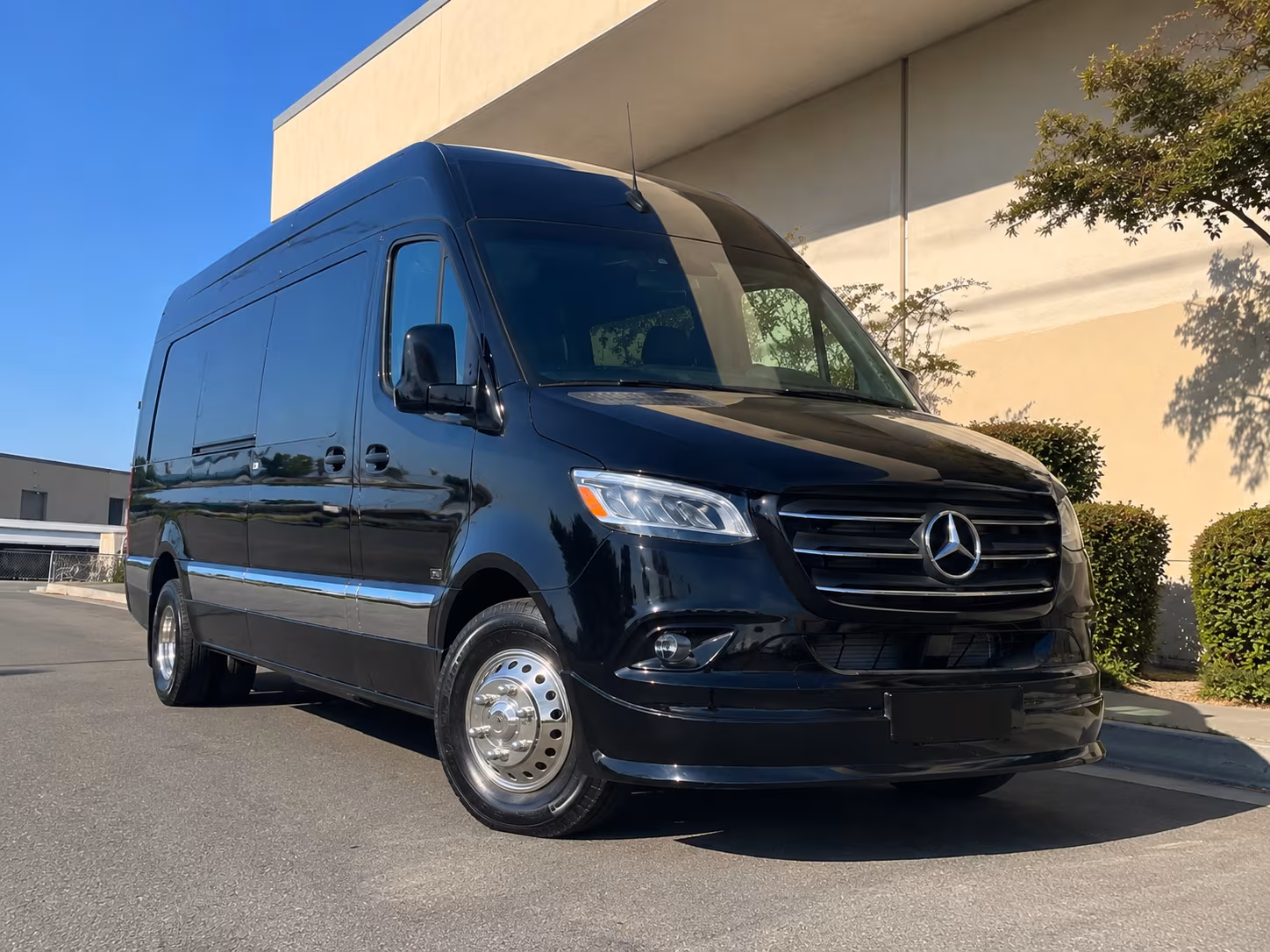 Escondido Corporate Transportation party bus exterior