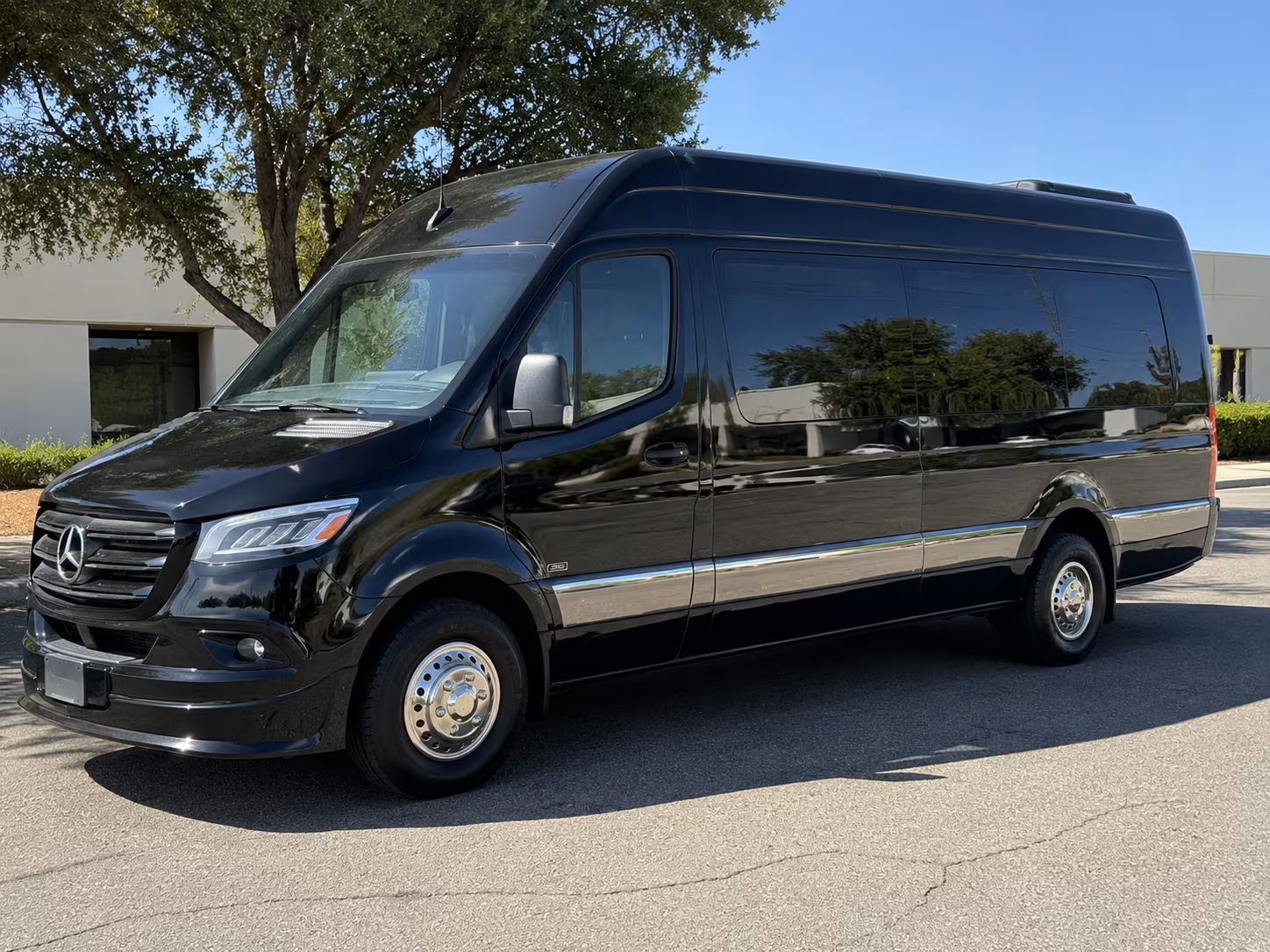 Escondido Corporate Transportation party bus exterior