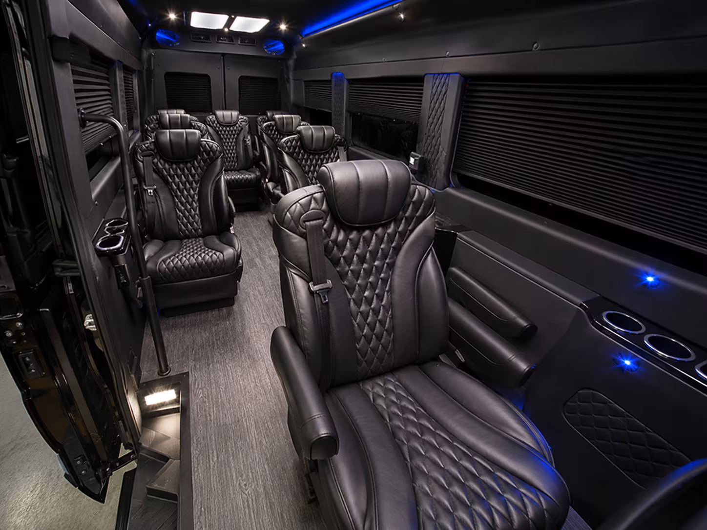 Escondido Corporate Transportation party bus exterior