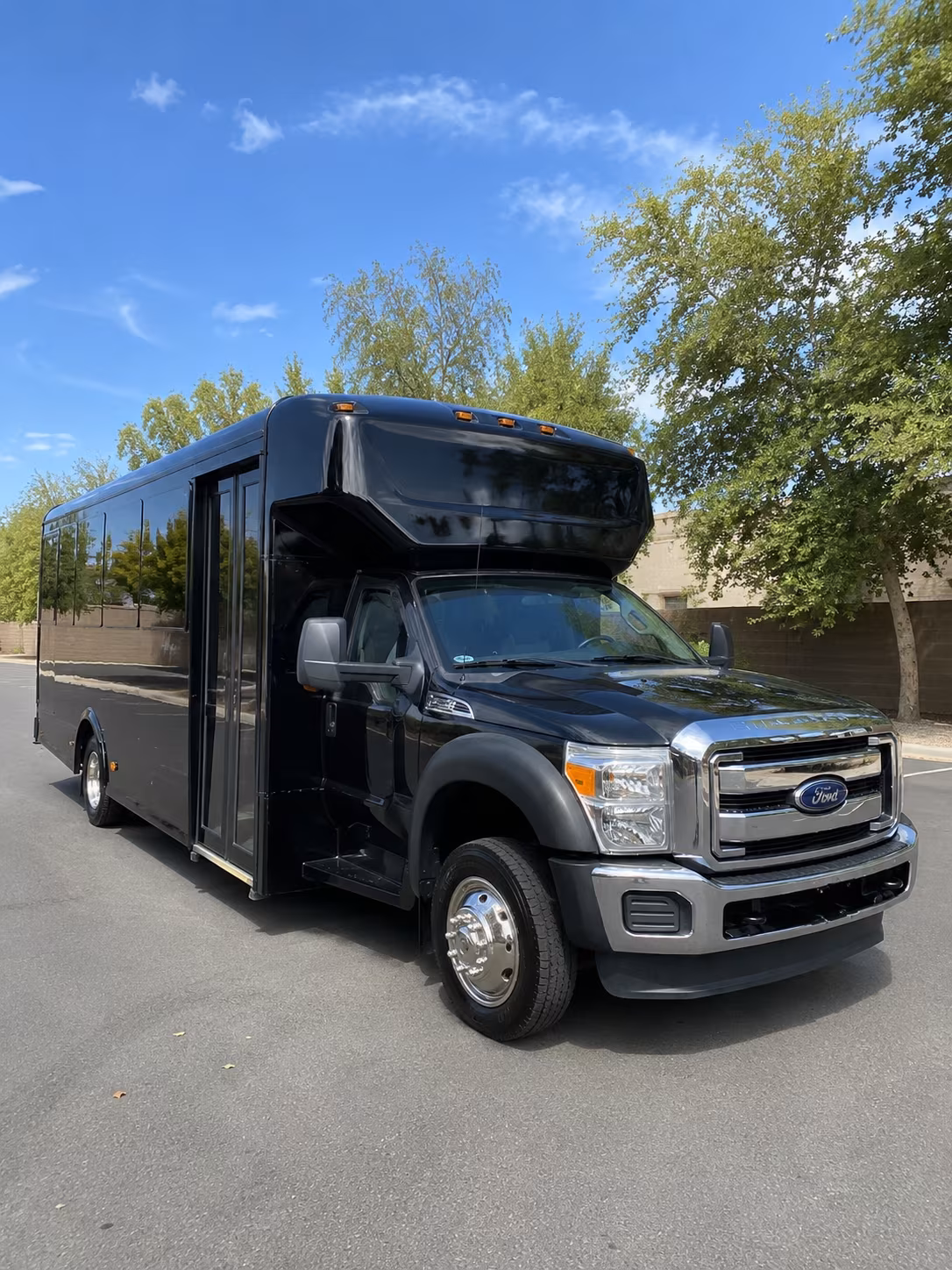 Escondido Private Event Transportation party bus exterior