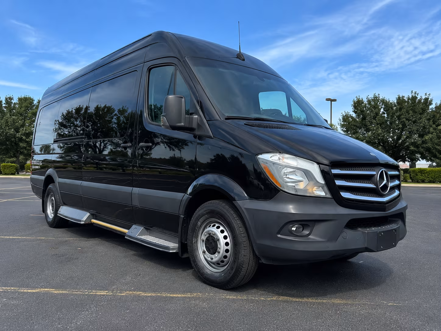 Escondido School Event Transportation party bus exterior