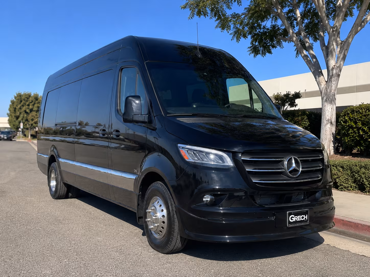 Escondido School Event Transportation party bus exterior