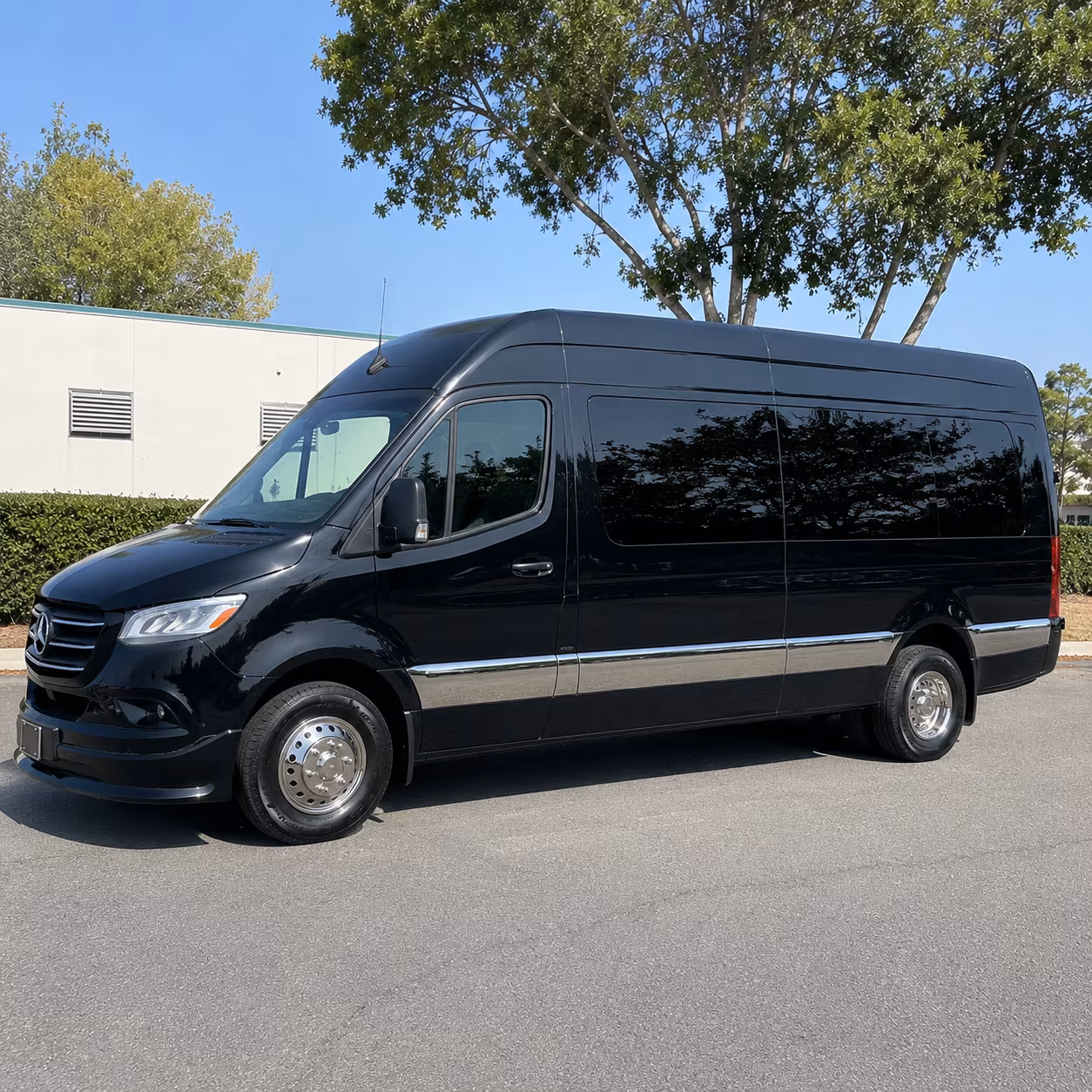 Escondido School Event Transportation party bus exterior
