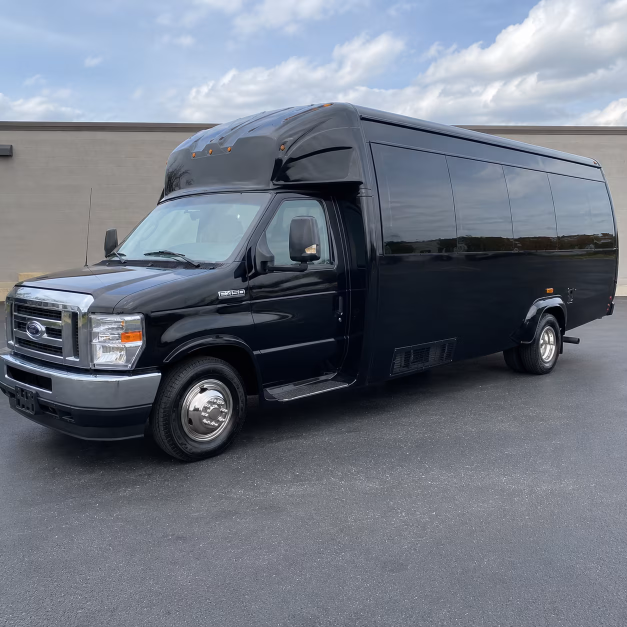 Escondido Sporting Event Transportation party bus exterior