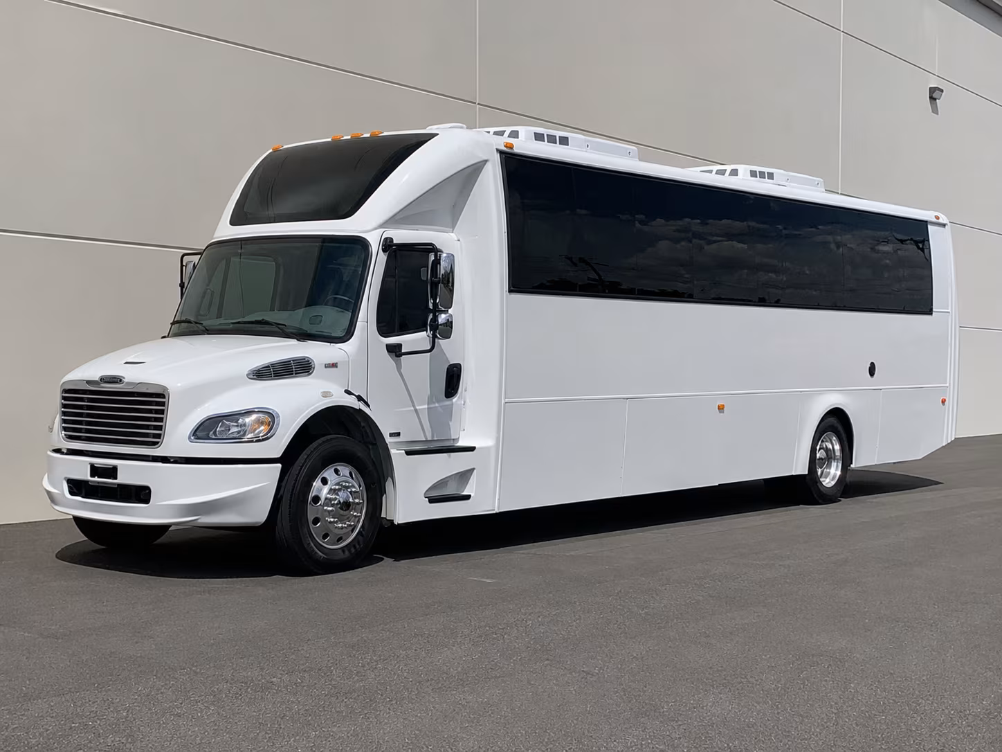 Escondido Sporting Event Transportation party bus exterior